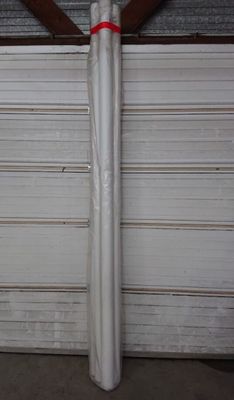 Lot de 5 tuyaux de descente de dalles ou autre, en PVC blanc…