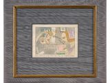 an image of a framed picture of a woman and a child