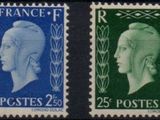 an image of a close up of a stamp with different colors on it