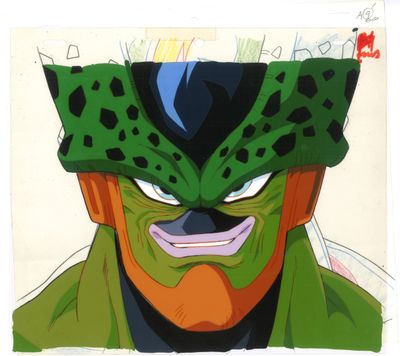 une image représentant le dessin d'un homme portant un chapeau vert et noir