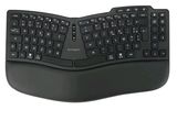 a black keyboard and mouse sitting on top of each other