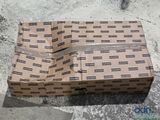 a box of boxes sitting on the ground on the ground