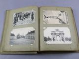 an old book with pictures of people in it