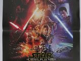 une affiche du film « Star Wars : Le Réveil de la Force »