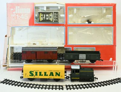 Coffret LIMA Échelle 0 — Locotracteur et wagons SNCF - Photo 1