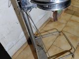 an image of a kitchen with a table on a cart