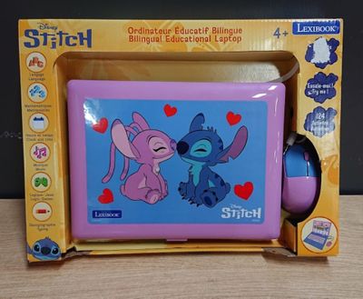 Ordinateur exclusif éducatif bilingue Stitch et Angel - 124 …