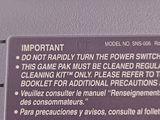 a close up of a sign on the back of a machine