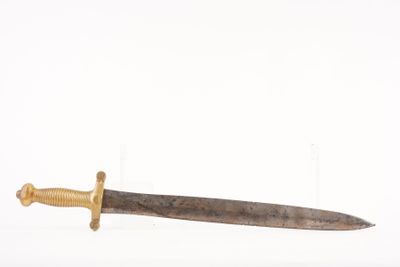 France Glaive modele 1831 Monture laiton à la Romaine, lame …