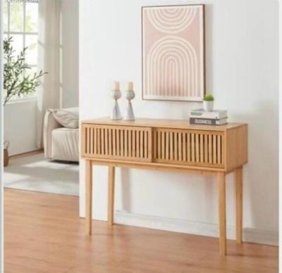 console de marque en bois hauteur 80 cm longueur 100 cm - Photo 1