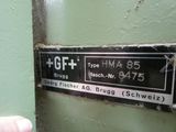 a close up of a sign on a machine