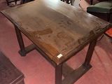 a table that is sitting in the middle of a room