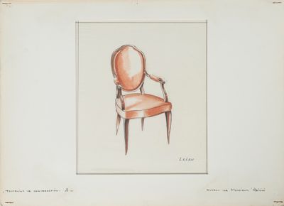 Leleu Décorateur Projet pour le bureau de Monsieur Reisini c…