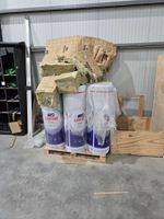 Lot d'environ 14 rouleaux d'isolation laine de verre URSA TE…