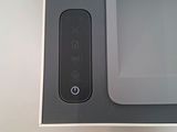 a close up of a printer on a desk