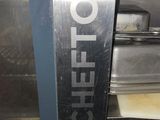 a sign that says steel on the side of a machine