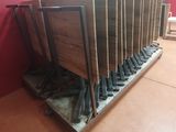 a lot of chairs that are sitting on the floor