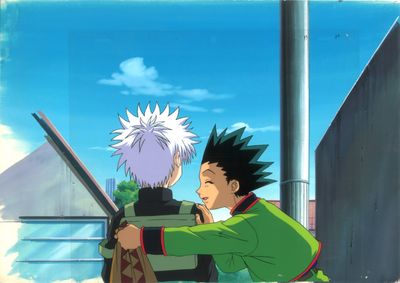 deux personnages d'anime assis l'un à côté de l'autre devant une fenêtre