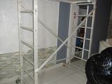 a picture of a room with a bunk bed in it