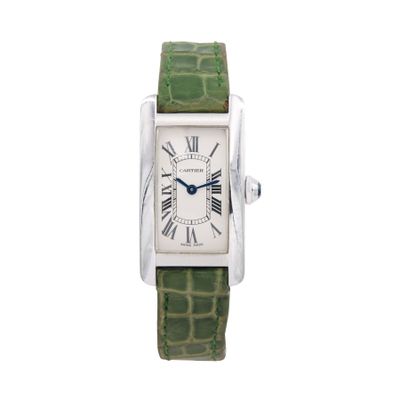 a close up of a wrist watch with roman numerals on it