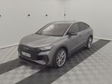 the new audi e - trc suv is parked in the garage