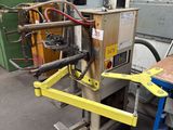 a machine that is sitting on a table in a factory