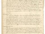 une feuille de papier sur laquelle on peut écrire, posée sur une table