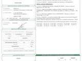 a close up of a document with a barcode on it