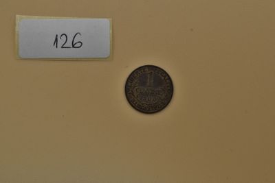 Troisième République. Centime Dupuis 1900 Br.