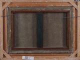 an image of a picture of a window with a sticker on it