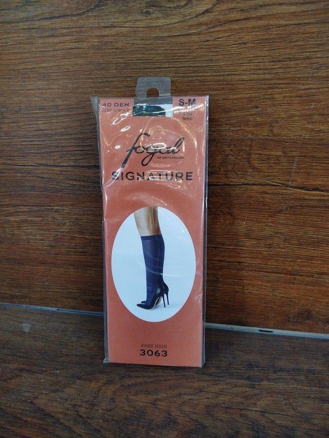 Lot de 90 paires de mi-bas de la marque FOGAL (produit de très haute qualité) - Modèle : SIGNATURE - Couleur : forest...