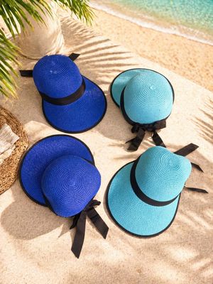 Lot de 10 chapeaux bleu