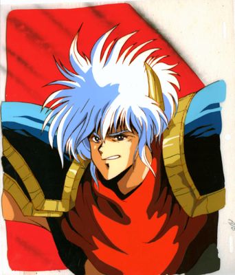an image of anime character with white hair and blue eyes