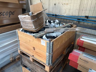 Palette de bride / fixation en métal