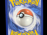 a picture of a pokemon card with a poke - ball on it