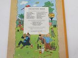 an old children ' s book with a picture of a man and a woman sitting on a bench