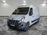 a picture of a white van parked in a room