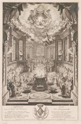 Sébastien Leclerc (1637-1714) L’Apothéose d’Isis.