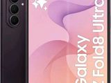 samsung galaxy s10e with a purple screen and a white background
