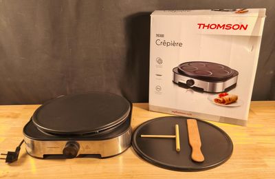 Crêpière Thomson THC1500B 1500W Gris