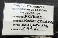 Moto enfant pocket cross PROBIKE 49SX, 2 temps, 49 cc, autom… (photo 3)