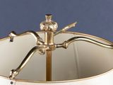 an image of a lamp with a white shade on it