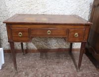 Bureau style Louis XVI, XIXe, h;72x95x54 cm (accidents d'usa…