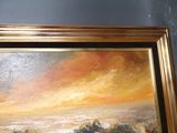 a picture of a painting hanging on a wall
