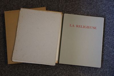 DIDEROT - BECAT (Paul-Emile). La religieuse.