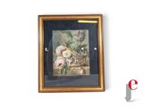 a picture of a painting hanging on the wall