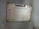 a sign on the side of a machine that says hautotte