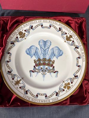 William Edwards pour Highgrove Grande assiette décorative en…