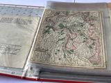 a book with a picture of a map on it