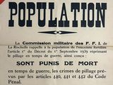 french poster advertising the arrival of the first world war in france